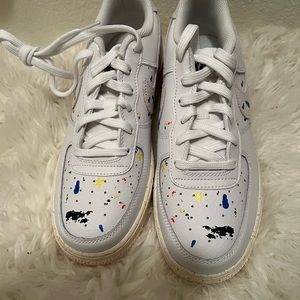 Splattered paint air forces